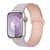 GAACAL Apple Watch 1-11/SE1-3 38/40/41/42(10-11)mm 防水のマグネット式シリコンバンド パープル W00563MA-イメージ1