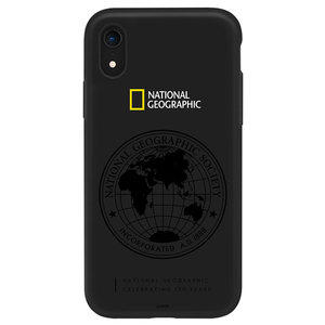 National Geographic iPhone XR用130th Anniversary case Double Protective ブラック NG14137I61-イメージ1