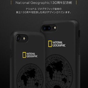 National Geographic iPhone XR用130th Anniversary case Double Protective ブラック NG14137I61-イメージ2