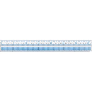 レイメイ 見やすい方眼定規 36cm FC111NJ-AJH408-イメージ1