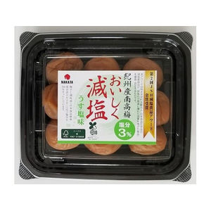中田食品 紀州産南高梅おいしく減塩うす塩味 FCE091Y-2572-イメージ1