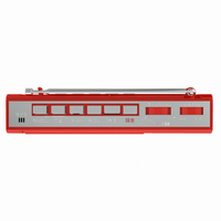 WINTECH SCT-R227RZ MicroSD/USB録音対応モノラルラジカセ レッド