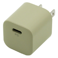インプリンク PD20W対応 Type-C1ポート AC充電器 Melia ベージュ IMAC1CPD20SBE