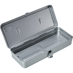 トラスコ トランク型工具箱　３３３Ｘ１３７Ｘ６８．０　シルバー T-32SV-イメージ2