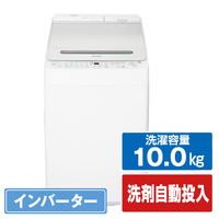シャープ 10．0kgインバーター全自動洗濯機洗剤自動投入 シルバー系 ES-SW10JS