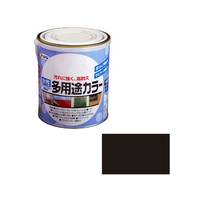アサヒペン 水性多用途カラー 1.6L ツヤ消し黒 FC708PM