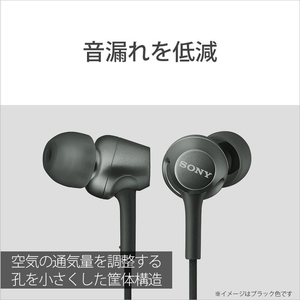 SONY 密閉型インナーイヤーレシーバー レッド MDREX255APR-イメージ7