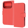 レイ・アウト iPhone 17 Pro用手帳型レザーケース シンプル マグネット / レッド RT-P53ELC1/R