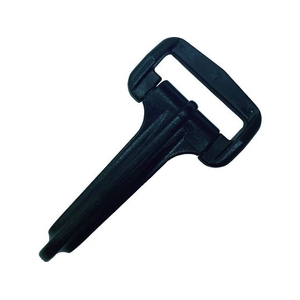 ユタカメイク 金具 PCナスカン A25×B60×C9 ブラック 2532601 FC002GD-7540558-イメージ1