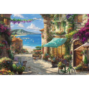 ビバリー シチリアの花咲くカフェ BV93137ｼﾁﾘｱﾉﾊﾅｻｸｶﾌｴ-イメージ1