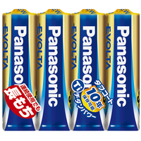 パナソニック 乾電池エボルタ単3形4本パック LR6EJ/4SE