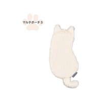 ナカバヤシ ねこのせ マルチポーチS 白ペルシャ FCB326G-NNS-MP01WH