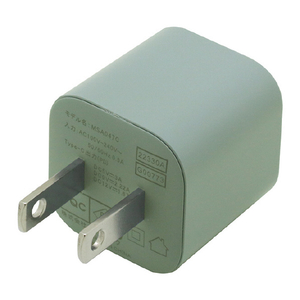 インプリンク PD20W対応 Type-C1ポート AC充電器 Melia ブルー IMAC1CPD20SBL-イメージ2
