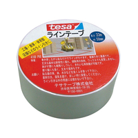 テサテープ フロアーマーキング用ラインテープ白50mm×33m F807011-4169PV-8