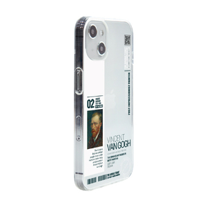 Dparks iPhone 14用ソフトクリアケース ゴッホ DS24138I14-イメージ3