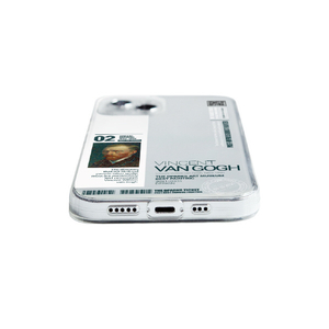 Dparks iPhone 14用ソフトクリアケース ゴッホ DS24138I14-イメージ4