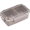 ＯＳＫ（オーエスケー） カームカラー ランチボックス 仕切付 650mL モカ FCE121J-PCD-650