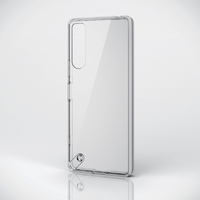 エレコム Xperia 5 IV用ハイブリッドケース クリア PM-X224HVCKCR
