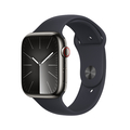 Apple Apple Watch Series 9(GPS + Cellularモデル)- 45mm グラファイトステンレススチールケースとミッドナイトスポーツバンド - M/L MRMW3J/A