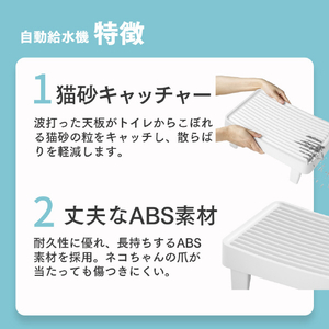 PETKIT 砂取りステップ EASY-STEP PEDAL ホワイト P9225ｽﾅﾄﾘｽﾃﾂﾌﾟ-イメージ3