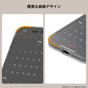 araree iPhone 16用Plus AERO FRAME MagSafe対応ケース クリアマット AR27138I16PL-イメージ9