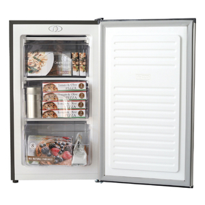 デバイスタイル 60L直冷式アップライトフリーザー シルバ－ DF-U60D-S-イメージ4