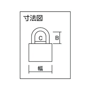 ＡＢＵＳ 屈強シリンダー南京錠 GRANIT 37ST／55 FC199FM-2013514-イメージ3