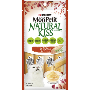 ネスレピュリナペットケア モンプチ ナチュラルキッス ささみ入りまぐろゼリー 40g ﾅﾁﾕﾗﾙｷﾂｽｻｻﾐ40G-イメージ1