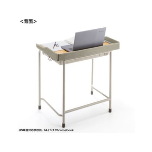 サンワサプライ 学校用デスク 落下防止ガード(JIS用) FPG-2GY FC637PK-FPG-2GY-イメージ3