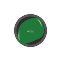 サムライワークス MagSafe対応ニュアンスデザインスマホグリップ WIZU グリーン WZMSSG-01GR