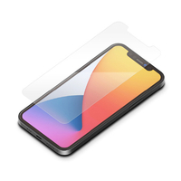 PGA iPhone 12/12 Pro用ガイドフレーム付き 抗菌液晶保護ガラス スーパークリア PG-20GGL06CL