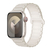 GAACAL Apple Watch 1-11/SE1-3/Ultra1-3 42(1-3)/44/45/46/49mm 防水のマグネット式シリコンバンド アイボリー W00563AB-イメージ1