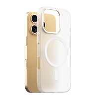 araree iPhone 16 Pro用AERO FRAME MagSafe対応ケース クリアマット AR27139I16PR