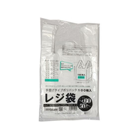 紺屋商事 レジ袋透明東60西50号 100枚 FCE157U-00722460