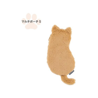 ナカバヤシ ねこのせ マルチポーチS 茶トラ FCB327G-NNS-MP01BR