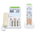 シャープ デジタルコードレス電話機(子機1台タイプ) KuaL ホワイト系 JDAE90CL