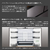 日立 670L 6ドア冷蔵庫 バイブレーションモーブグレー RGXCC67WH-イメージ5