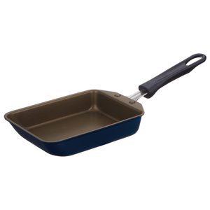 サーモス 玉子焼きフライパン 13×18.5cm(ガス火専用) デュラブルシリーズ ネイビー KFI013ENVY サーモス 玉子焼きフライパン 13×18.5cm(ガス火専用) デュラブルシリーズ ネイビー KFI013ENVY