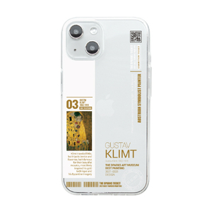 Dparks iPhone 14用ソフトクリアケース クリムト DS24139I14-イメージ1