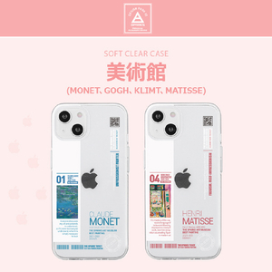 Dparks iPhone 14用ソフトクリアケース クリムト DS24139I14-イメージ5