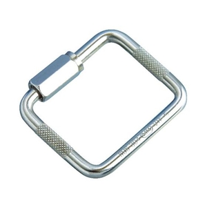 トラスコ中山 四角リングキャッチ ステンレス製 5mm 5環付き42834 FC147FB-8560791-イメージ1