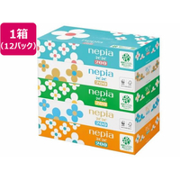 ネピア ネピネピ ティシュ 200W5P×12パック FCE387R