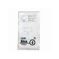紺屋商事 LD03 規格袋 4号 100枚 FCE159U-00722004