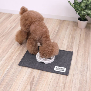 サンベルム パリーパリーペット ランチョンマット 40×30cm グレー FCJ394P-PT6211-イメージ2