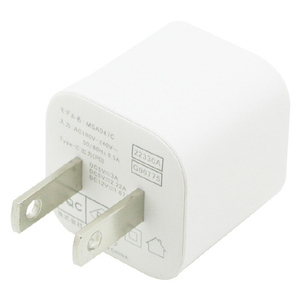 インプリンク PD20W対応 Type-C1ポート AC充電器 Melia ホワイト IMAC1CPD20SWH-イメージ2