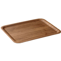 キントー ノンスリップ レクタン トレー 45153 M チーク FC491KZ-0399120