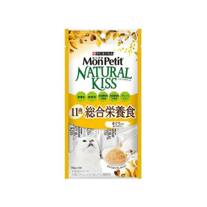 ネスレピュリナペットケア モンプチ ナチュラルキッス 11歳以上用総合栄養食 まぐろ入りまぐろゼリー 10g×4本 FC484NP-イメージ1