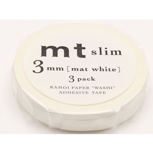 カモ井 mt slim 3mm マットホワイト FCP2022-MTSLIMS12R-イメージ2