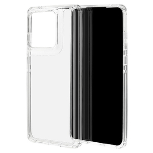 ラスタバナナ MOTOROLA edge 60用 ハイブリッドケース TPU×PC クリア 9384ME60HPCL-イメージ1