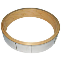 江部松商事 18-0 中華セイロ ステンレス枠 台輪 36cm FC937KZ-0489700